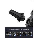 Giá đỡ điện thoại thông minh xoay 360 độ, đế treo điện thoại kẹp cửa gió điều hoà loại tốt