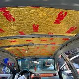 Combo 2 tấm cách âm 3M 2 lớp cao su non dày 3mm Phụ kiện chống ồn ô tô cao cấp