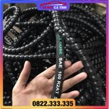 Lò Xo Nhựa Bọc dây rửa xe, bọc dây tuy ô thủy lực, dây cáp điện, bảo vệ dây chống mài mòn size phi 22
