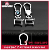 Móc Chìa Khóa ô tô logo BMW loại tốt inox siêu bền đẹp tiện dụng móc vào đỉa quần bảo hành 3 tháng 1 đổi 1