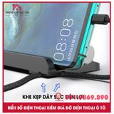Bảng gắn số kiêm giá đỡ điện thoại gắn taplo ô tô | Hộp ghi số điện thoại dạ quang cho ô tô