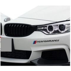Tem Sticker Phản Quang Decal  Dán Trang Trí Xe Hơi Bmw ô tô  Series 3 5 X3 X4 X5 X6 chữ Performance