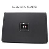 Loa Sub Hơi Ô Tô Siêu Trầm 12 Inch K1800-D Công Suất Cực Đại 1800W 20HZ-250HZ Loa Sub Thụ Động Cần Có DSP Riêng