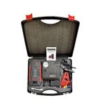 Bộ kích điện đề nổ bình ắc quy 12v cứu hộ ô tô công suất lớn kiêm sạc dự phòng Magsafe, kiêm đèn chiếu sáng đèn báo cứu hộ xanh đỏ