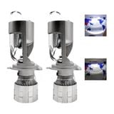 Bi led mắt ếch mini A82 Pro ánh sáng trắng 6000K chân H4, H7, H11 điện 12V-24V phù hợp mọi xe con, xe tải, bán tải