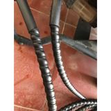 Lò Xo Nhựa Bọc dây rửa xe, bọc dây tuy ô thủy lực, dây cáp điện, bảo vệ dây chống mài mòn size phi 22