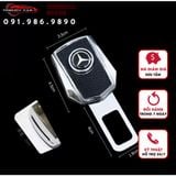 Chốt cài dây an toàn Logo hãng cao cấp bọc da phiên bản cải tiến có thể móc nối tiếp full Hãng xe Trendy Car