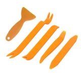 Bộ 6 dụng cụ tháo, mở nội thất ô tô, xe hơi tháo lắp các chi tiết nội thất ô tô như màn hình, táp lô, ốp sàn, vít nhựa, vè cưa, chấu ô tô