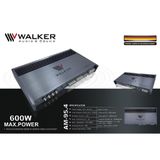 DSP V-WALKER AM-95.4, Amply xe hơi 4 kênh của Đức dành cho combo âm thanh cao cấp cho 4 Loa cánh
