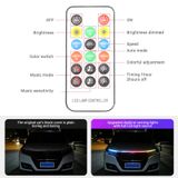 Đèn LED 12V dài 180CM Gắn nắp capo với đèn Led trang trí nhiều màu có điều khiển rời nhiều phong cách trẻ trung