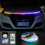 Đèn LED 12V dài 180CM Gắn nắp capo với đèn Led trang trí nhiều màu có điều khiển rời nhiều phong cách trẻ trung