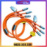 Cáp Sạc 3 dây Trong 1 120W 6A Cổng USB Bằng Silicone Và Hợp Kim Kẽm Sạc Nhanh Bảo hành 12 Tháng
