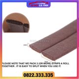 Roong i, Gioăng cao su chữ I chống ồn, ngăn Bụi dán khuôn cửa loại tốt đàn hồi bền bỉ