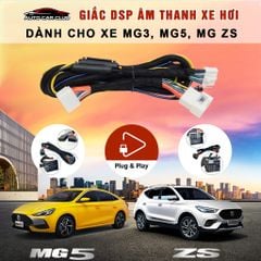 Dây Giắc DSP/ ampli nối màn hình nguyên bản theo xe ô tô MG ZS, MG3, MG5 độ Loa Plug N Play