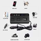 Adapter Đổi điện tẩu sạc 12v ra 220v cắm laptop, Bộ Chuyển Đổi Nguồn Điện 12v Sang 220v 12v / 24v Chuyên Dụng Cho Xe Hơi