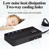 Biến tần điện ô tô, Bộ chuyển đổi điện tự động tẩu sạc DC 12V / 24V sang AC 110V / 220V, Bật lửa đốt thuốc lá cho xe, 10