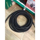 Lò Xo Nhựa Bọc dây rửa xe, bọc dây tuy ô thủy lực, dây cáp điện, bảo vệ dây chống mài mòn size phi 22