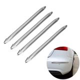 Bộ 4 nẹp cho cạnh xe, đầu xe và đuôi xe cho ô tô giúp bảo vệ chống xước và chống va chạm cho xe ô tô