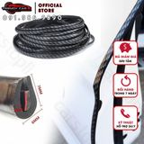 5 Mét Đa Năng Ô Tô Xe Cạnh Cửa Hình Chữ U Chống Trầy Xước Viền Dây Tấm Dán Bảo Vệ cánh cửa ô tô