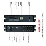 DSP Khuếch đại âm thanh ALCHIMIST AD18H-1260 thương hiệu Đức Công Suất Cao với 18 Đầu Ra model 2024