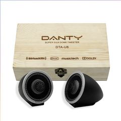 Loa Treble Danty DTA-U6 - Cao Cấp đựng trong hộp gỗ viền kim loại hoa văn phong cách Western