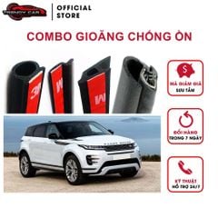 Combo Gioăng cao su chống ồn đầy đủ cho xe hơi dòng SUV (Gioăng D, P, Z, B lõi thép) Loại cách âm chống ồn xe hơi xịn