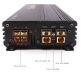 DSP 600W Cho Sub Hơi Bộ Khuếch Đại Âm Thanh Ô Tô Kênh Đơn chuyên dụng cho loa sub hơi công suất 600W Kuerl K-600.1D