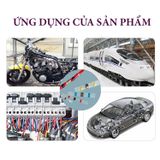 Bộ 50 Đầu Nối Dây Điện Cút Nối Dây Điện hàn nhiệt độ loa và điện ô tô, xe máy Chống Nước, Trong Suốt