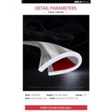 10 Mét Xe Cạnh Cửa Bảo Vệ Đa Năng Tự Động Chống Trầy Xước Dây Ô Tô Chống Xước Cho Không Khí Đầu Ra cửa Hood
