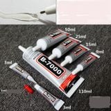 Keo dán B7000 màu trong suốt độ dính cao dán màn hình điện thoại dán đồ thủ công Shop Ô tô và phụ kiện nhà cửa keo trong
