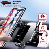 Giá đỡ điện thoại trên ô tô kẹp gắn cửa khe gió điều hoà xoay 360 độ vân cacbon tinh tế nhỏ gọn tiện lợi cho xe