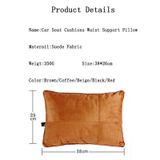 Gối Tựa Lưng Ghế Ô Tô Vải Da Lộn Thoải Mái Gối Tựa Lưng Hỗ Trợ Lớp S Của Maybach Design Cho Ghế Ô Tô Ghế Văn Phòng