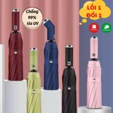 Ô Che Mưa Dù Gấp Gọn 10 Nan Chống Tia Uv Đóng Mở Tự Đóng Có Đèn Led Sun.z