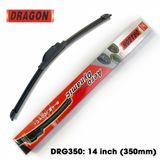 Gạt Mưa Ô Tô Silicone hàng xuất Nhật Bản hiệu Dragon đỏ công nghệ mới gạt siêu sạch mút kính