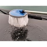 Chổi rửa xe 2 trong 1 kèm vòi nước đa năng tiện lợi hàng tốt bền bỉ tạo bọt, cây lau xe xịt nước