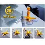 Bộ dụng cụ hàn kính, sửa chữa khắc phục kính lái ô tô bị nứt Windshield Repair giao hàng 24/7 loại một