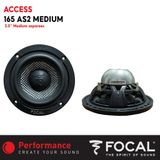 Loa Mid Bass Focal Access 165 AS2 M 3.5 Inch độ 3 way 40-160W màng loa Sợi Thuỷ Tinh Dòng Cao Cấp