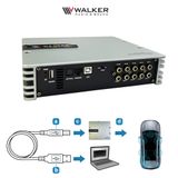 DSP Walker KA82 - Siêu phẩm 10 kênh thế hệ mới sử dụng App cắt tần tinh chỉnh độc lập qua PC