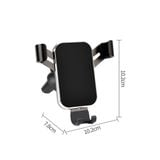 giá đỡ điện thoại thông minh xoay 360 độ, đế treo điện thoại kẹp cửa gió điều hoà loại tốt
