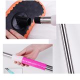 Chổi lông cán dài lau rửa xe ô tô siêu tạo bọt cán dài 1m25