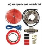 Bộ kit nguồn chất lượng cao lắp loa sub hơi, sub điện xe ô tô 8GA loại cao cấp MDK bản cải tiến