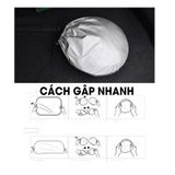 Rèm chắn nắng cho Ô tô Bộ 6 Tấm Chắn Nắng 2 lớp vài tráng bạc phản tia UV 99% cho xe hơi