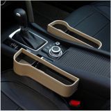 Cặp 2 khay đựng đồ khe ghế ô tô ,hàng cao cấp tích hợp USB sạc nhanh bọc da cao cấp nhiều màu