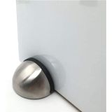 Chặn cửa bán nguyệt inox siêu hít nam châm chống va đập, ồn thông minh cho bé gắn sàn kèm miếng dán tường 3M, đồ ốc vít
