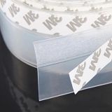 Ron Cao Su Dán Khe Hở Chân Cửa Ngăn Bụi Nước Côn Trùng-Trong kích thước 25 35 45mm-Gioăng dán cửa cao su