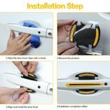 Bộ 4 miếng chống xước hõm cửa xe ô tô