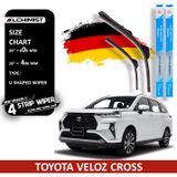 Phụ Kiện Xe TOYOTA Gạt Mưa Silicon Chống Xước Chính Hãng, CROSS VIOS CAMRY INNOVA FORTUNER ALTIS AVANZA YARIS WIGO VELOZ