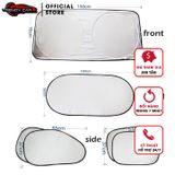 Rèm chắn nắng cho Ô tô Bộ 6 tấm chắn nắng chống nóng cho xe ô tô Freeship