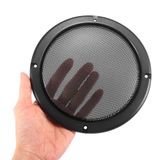 Màng lưới bảo vệ loa, Ê căng loa bass chất liệu màng kim loại hình tròn, dưỡng loa mặt ngoài, kích thước 2 inch, 4.inch