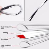 10 Mét Xe Cạnh Cửa Bảo Vệ Đa Năng Tự Động Chống Trầy Xước Dây Ô Tô Chống Xước Cho Không Khí Đầu Ra cửa Hood